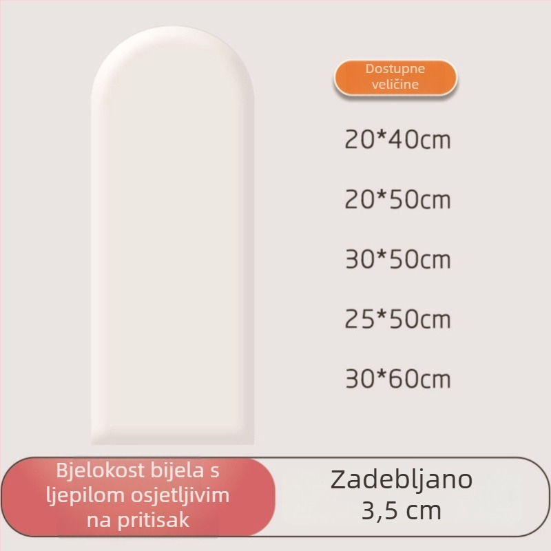 PU kožni mekani zidni panel s zaštitom od udara za spavaću sobu i vrtić
