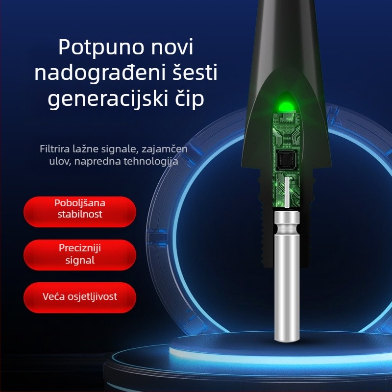 Plovak za tilapijski ribolov s promjenjivom bojom i svjetlosnim učinkom, kratka noga i vitko tijelo, elektronički plovak za dnevnu i noćnu upotrebu