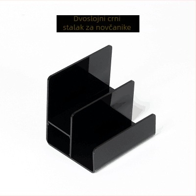 Stalak za izlaganje novčanika i torbica, dvostruki sloj, injekcijsko oblikovanje, gipso kućište, u obliku ljestvice