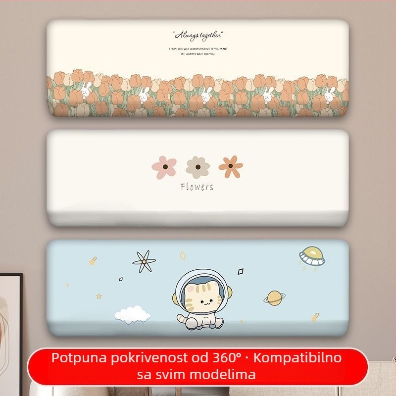 Vješeni pokrov za klima-uređaj od pletene tkanine