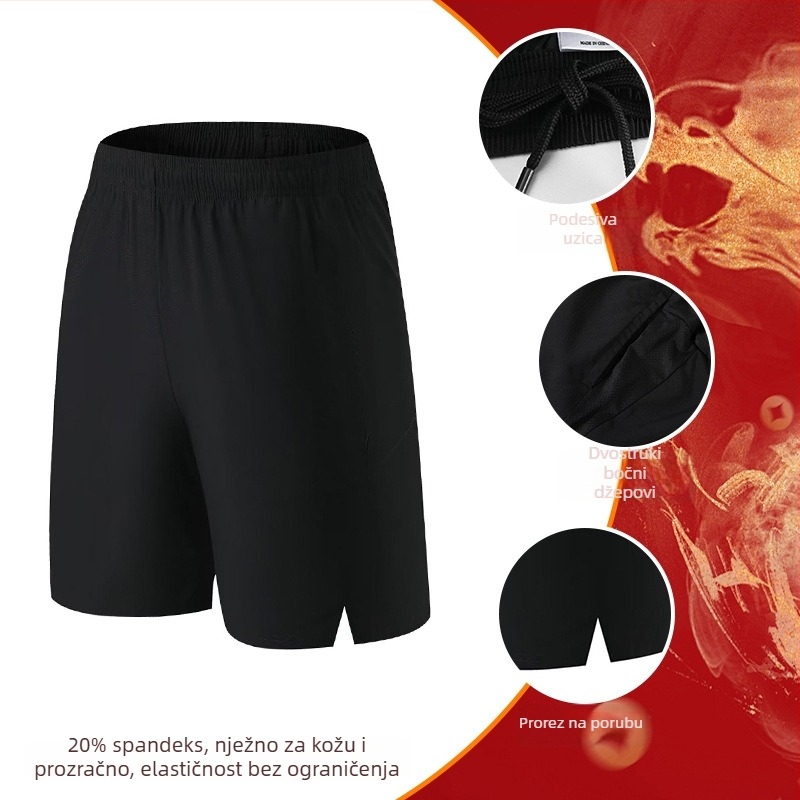 Profesionalne kratke hlačice za stolni tenis, unisex, brzo sušeće, za tenis i badminton, novi dizajn