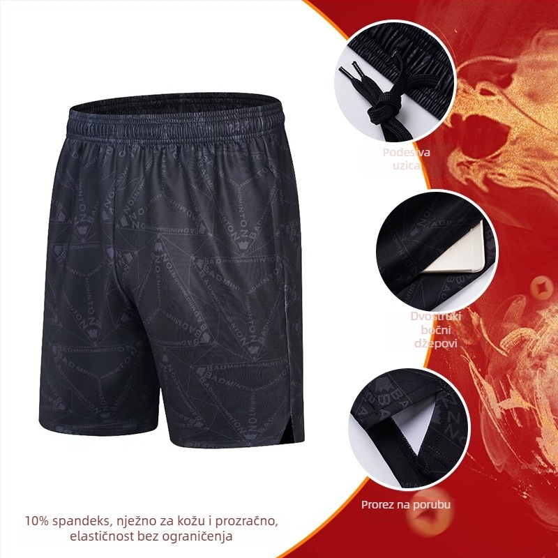 Profesionalne kratke hlačice za stolni tenis, unisex, brzo sušeće, za tenis i badminton, novi dizajn