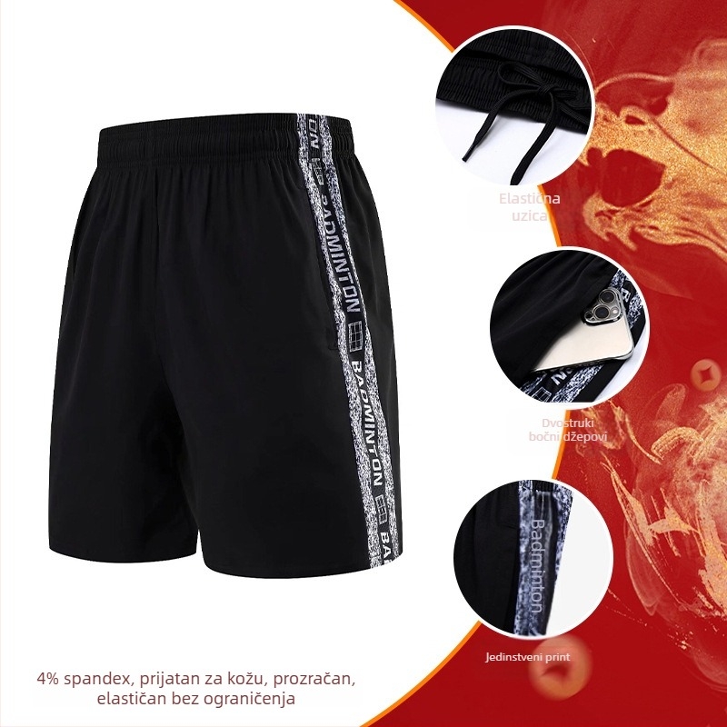 Profesionalne kratke hlačice za stolni tenis, unisex, brzo sušeće, za tenis i badminton, novi dizajn