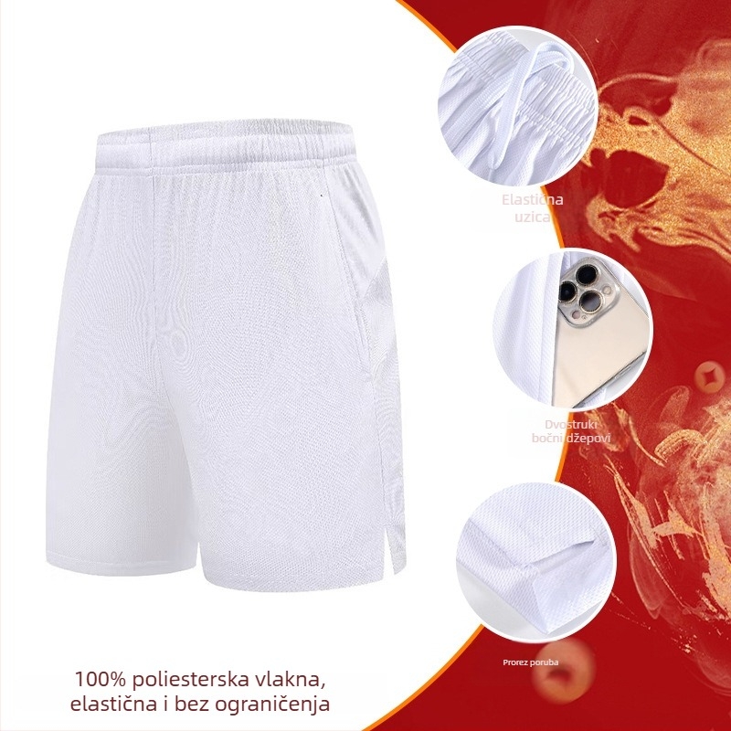 Profesionalne kratke hlačice za stolni tenis, unisex, brzo sušeće, za tenis i badminton, novi dizajn