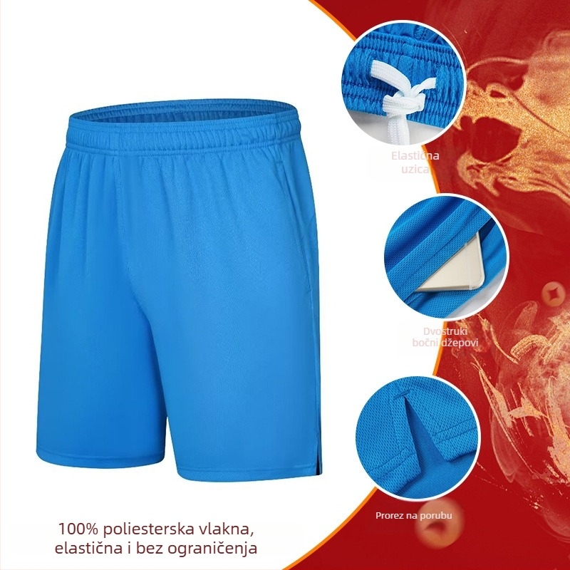 Profesionalne kratke hlačice za stolni tenis, unisex, brzo sušeće, za tenis i badminton, novi dizajn