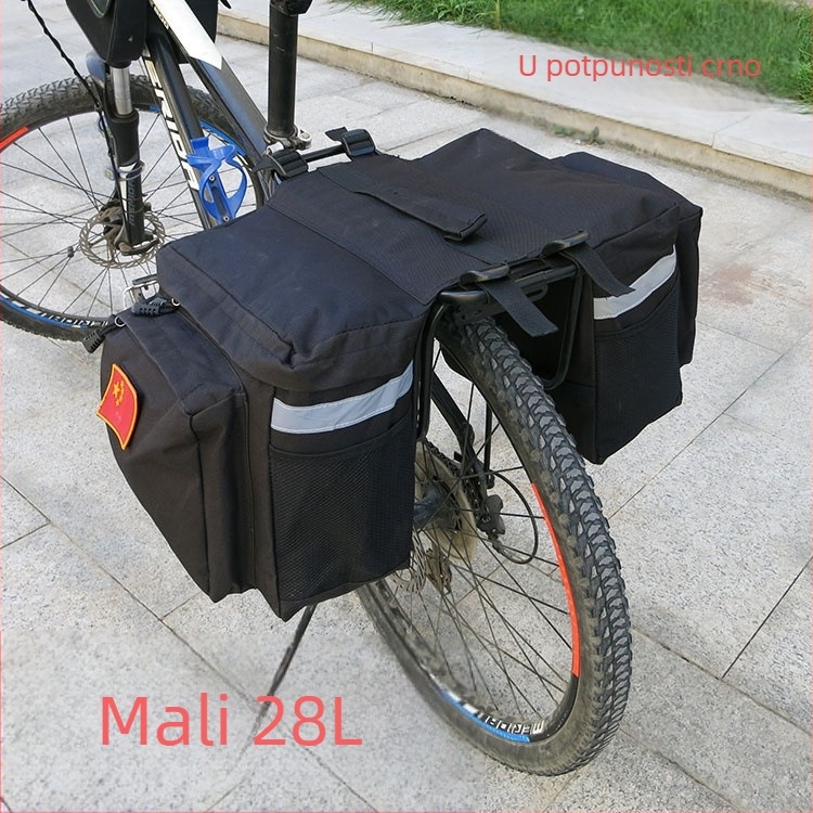 Torba za stražnji nosač bicikla – Model 05, Materijal: Oxford platno, Bez podstavka