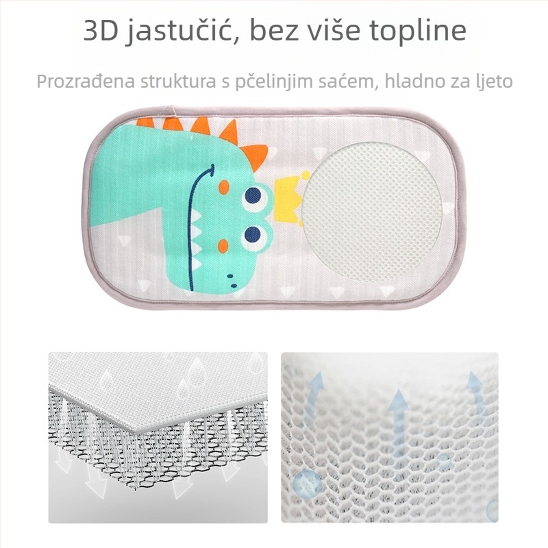 Jastučić za potporu ruke pri hranjenju djeteta — 100% pamuk, novorođenče do 12 mjeseci, crtani stil, marka Happiness