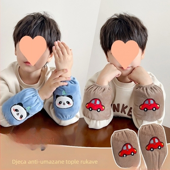 Dječje zaštitne rukavice s karikaturnim uzorkom, otporne na mrlje, unisex, za zimu, proljeće i jesen, izlazak jesen 2024