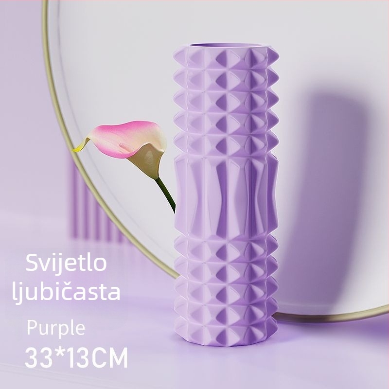 Pjenasti valjak za oblikovanje listova, opuštanje mišića, kućni masažni valjak, joga i Pilates