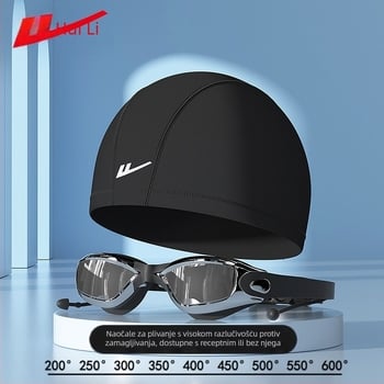 Plivačke naočale Pull Back s PC lećama za odrasle