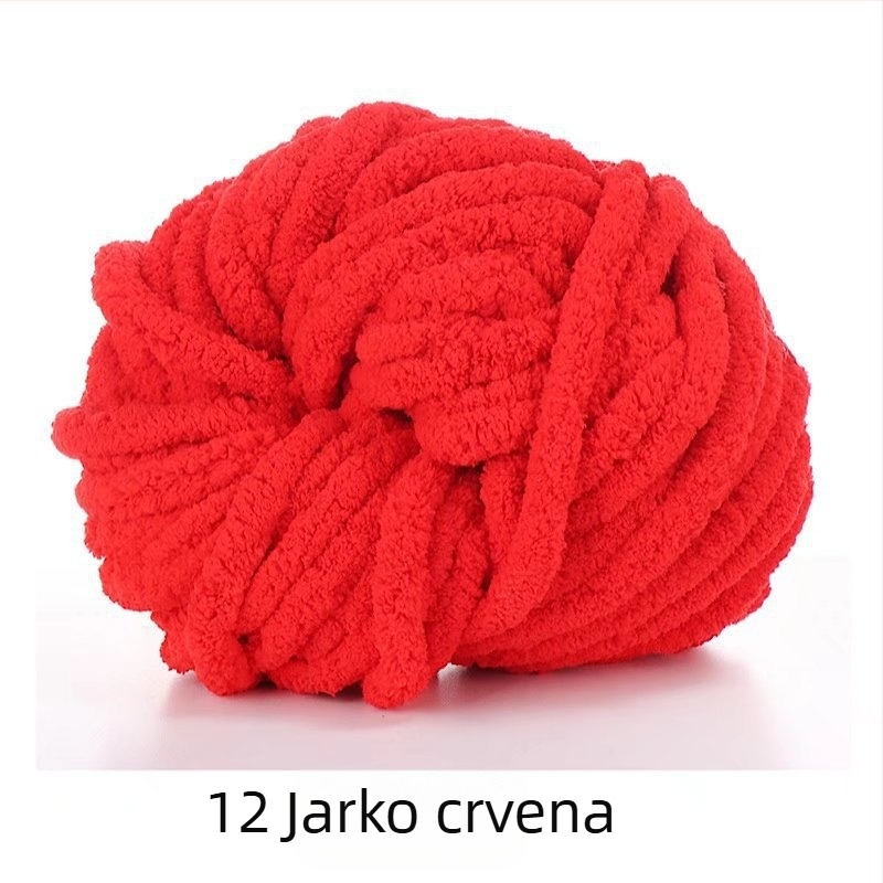Ručni tkanje vlakna za deku, nordijski Ins stil, poliestar, 1000–1499 g, jednofarben, proljeće i jesen