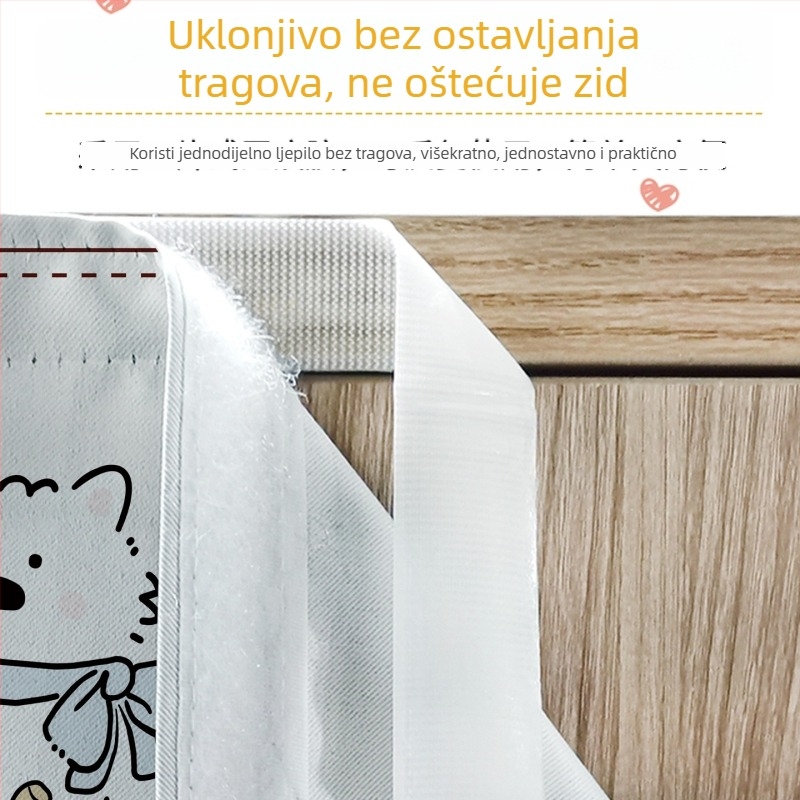 Zidni goblen za spavaću sobu s Velcro kopčom, dekorativna tkanina za zidove u sobama i domovima
