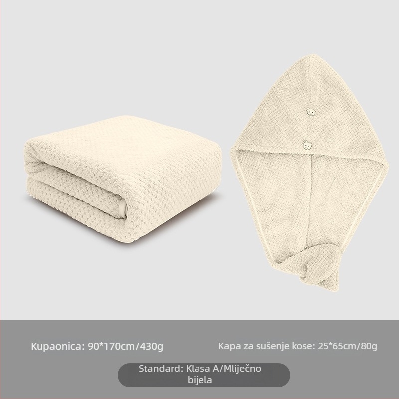 Koral velur kupaonski ručnik za odrasle — poliesterska vlakna, 150d Jacquard, Jacquard tkanina