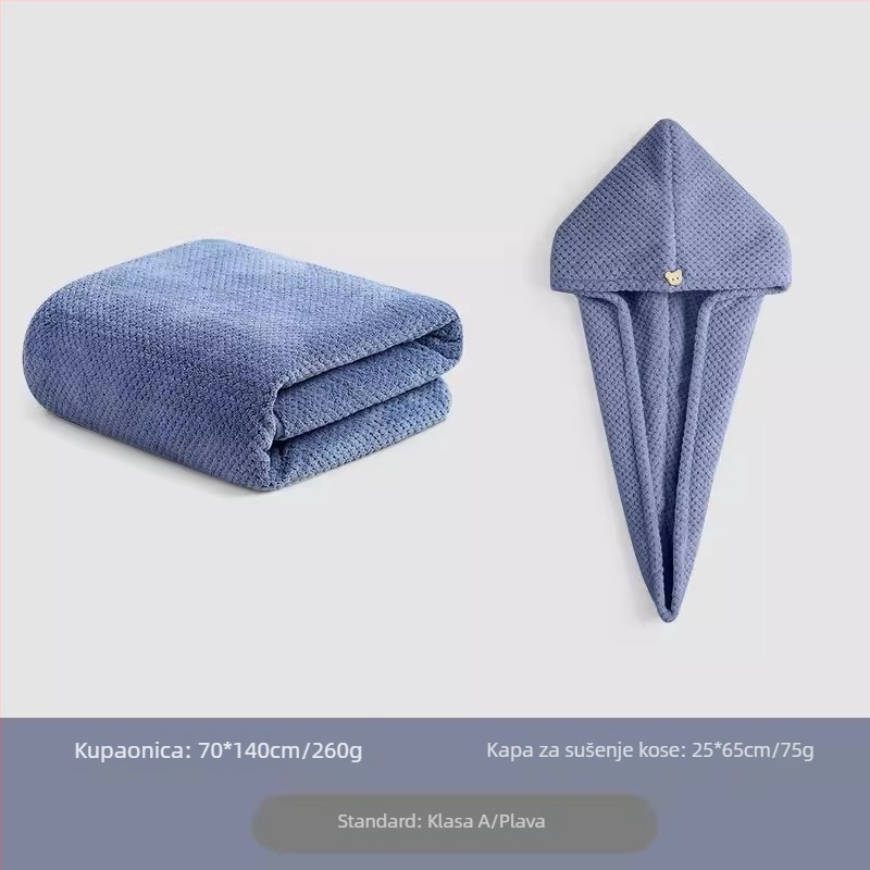 Koral velur kupaonski ručnik za odrasle — poliesterska vlakna, 150d Jacquard, Jacquard tkanina