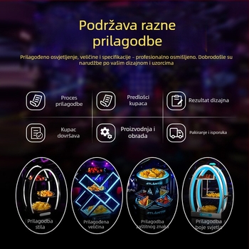 Akrilni stalak za voće, jednostavan stil (Bez marke, Bez uvoza)