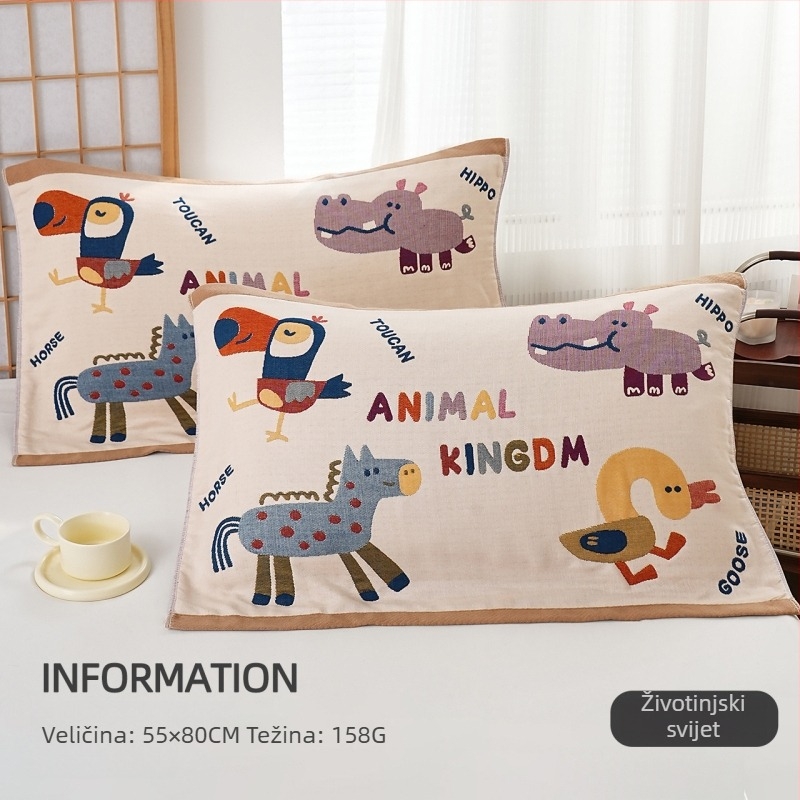 Jastučnica, pamuk, otisak logotipa, prilagodba dostupna, privatna marka odobrena