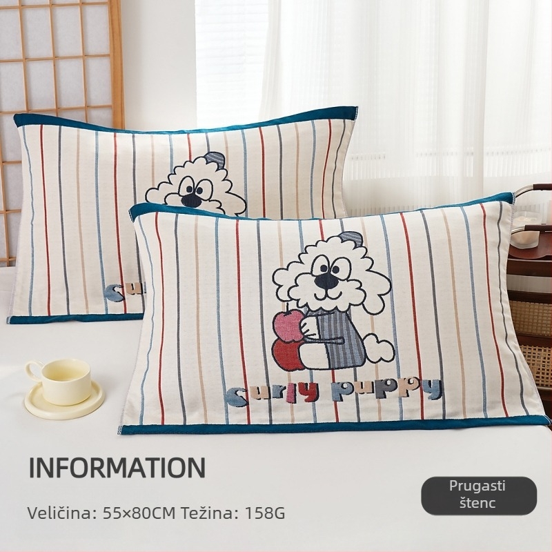 Jastučnica, pamuk, otisak logotipa, prilagodba dostupna, privatna marka odobrena