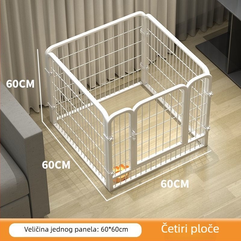 Kavez za pse od nehrđajućeg čelika za unutarnju uporabu