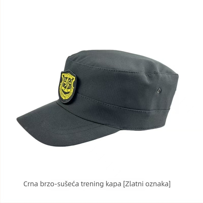 Sigurna kapa s kupolom – unisex, vuneni/filc materijal, twill tkanina, jednobojna, izšivena