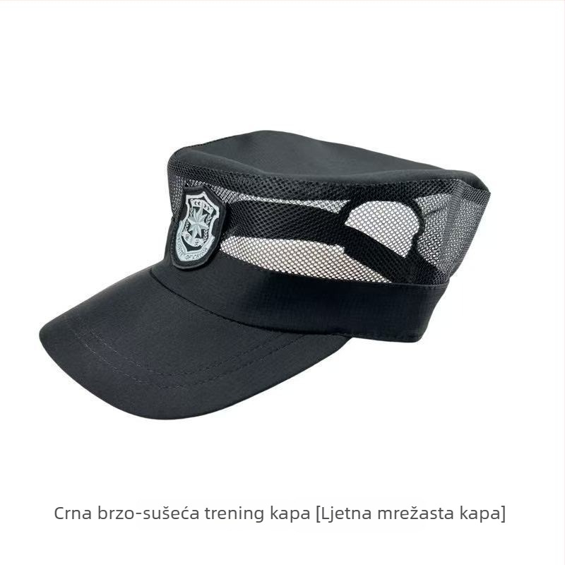 Sigurna kapa s kupolom – unisex, vuneni/filc materijal, twill tkanina, jednobojna, izšivena