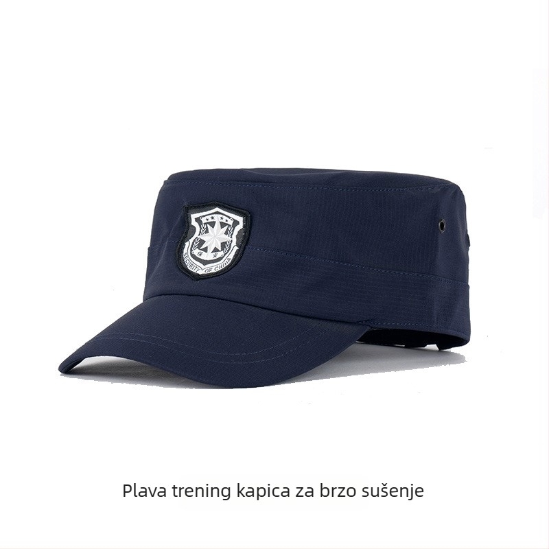 Sigurna kapa s kupolom – unisex, vuneni/filc materijal, twill tkanina, jednobojna, izšivena