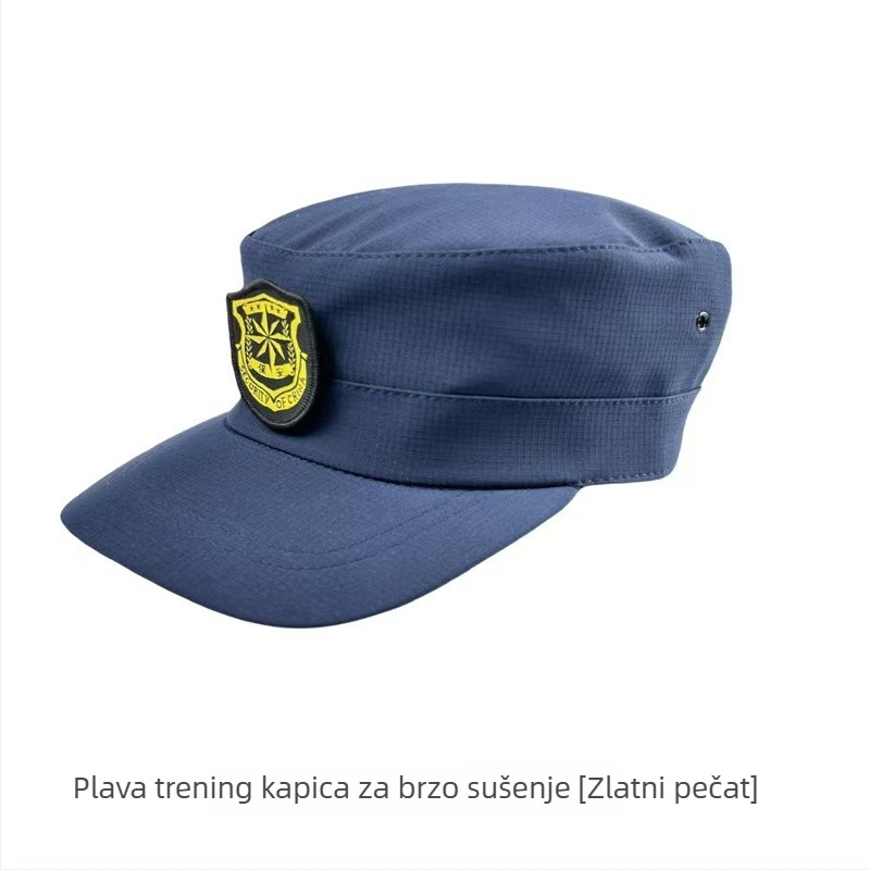 Sigurna kapa s kupolom – unisex, vuneni/filc materijal, twill tkanina, jednobojna, izšivena