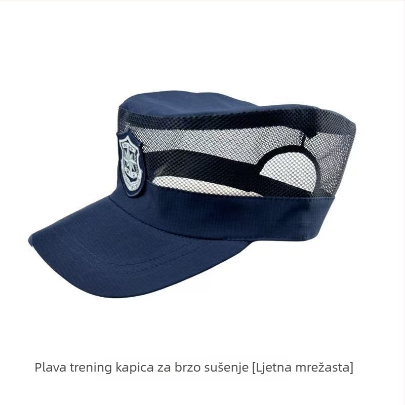Sigurna kapa s kupolom – unisex, vuneni/filc materijal, twill tkanina, jednobojna, izšivena
