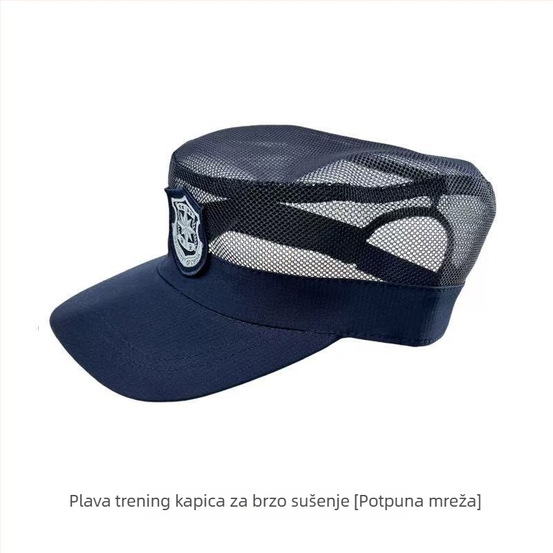 Sigurna kapa s kupolom – unisex, vuneni/filc materijal, twill tkanina, jednobojna, izšivena