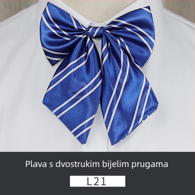 Ženska mašna za ovratnik s cvijetom, poliester, korejski stil, oblik mašne, ispisano