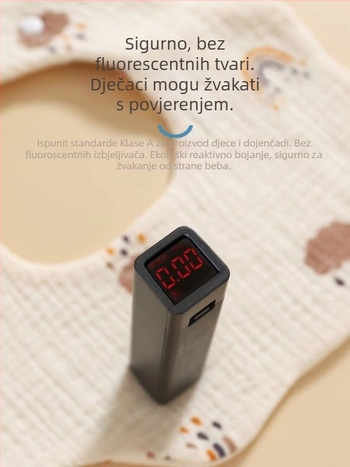 Meijia Bell 6‑slojna pamučna gaze s oblikom latice za bebe (0–3 godine), zaštita od prolijevanja mlijeka, ljetni dizajn