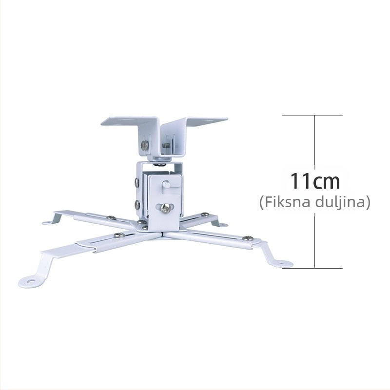 Teleskopski univerzalni nosač projektora za montažu na strop, zid ili pod – kompatibilno s BenQ i Epson