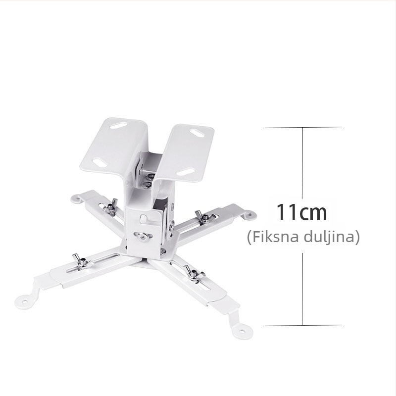 Teleskopski univerzalni nosač projektora za montažu na strop, zid ili pod – kompatibilno s BenQ i Epson