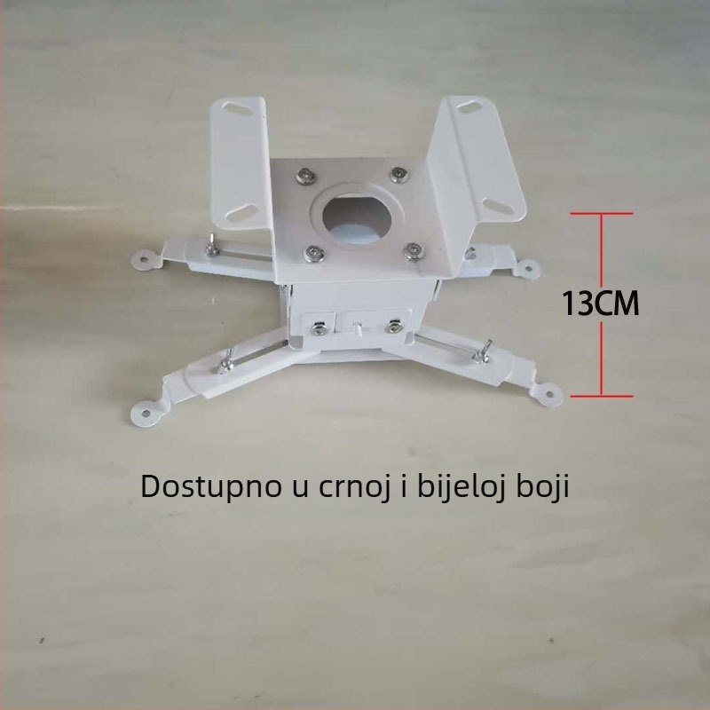 Teleskopski univerzalni nosač projektora za montažu na strop, zid ili pod – kompatibilno s BenQ i Epson