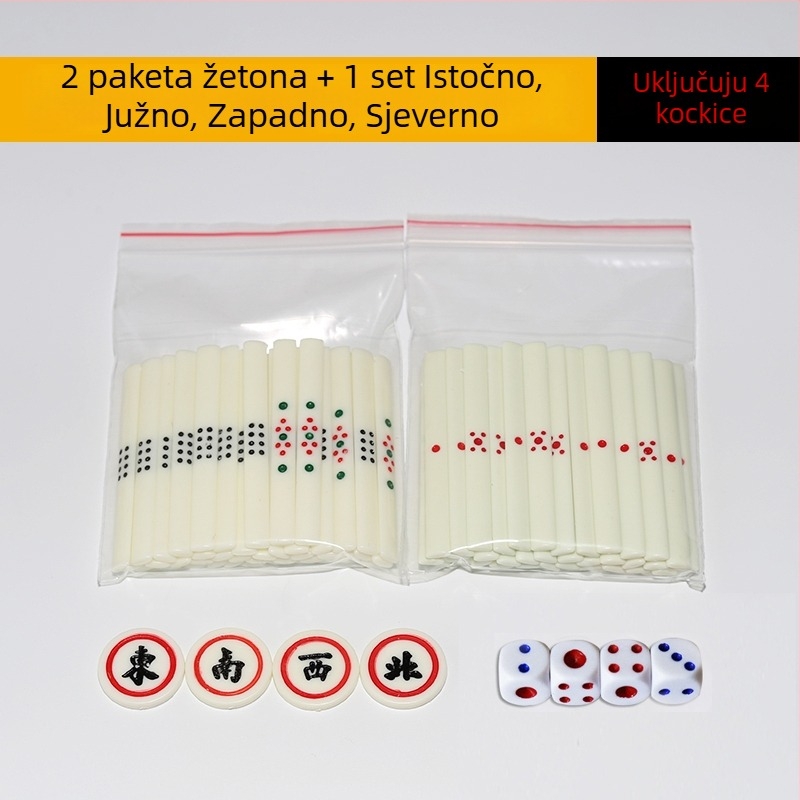 Čip štapić za mahjong stolove i automatske mahjong mašine – 1 komad, materijal: drugi