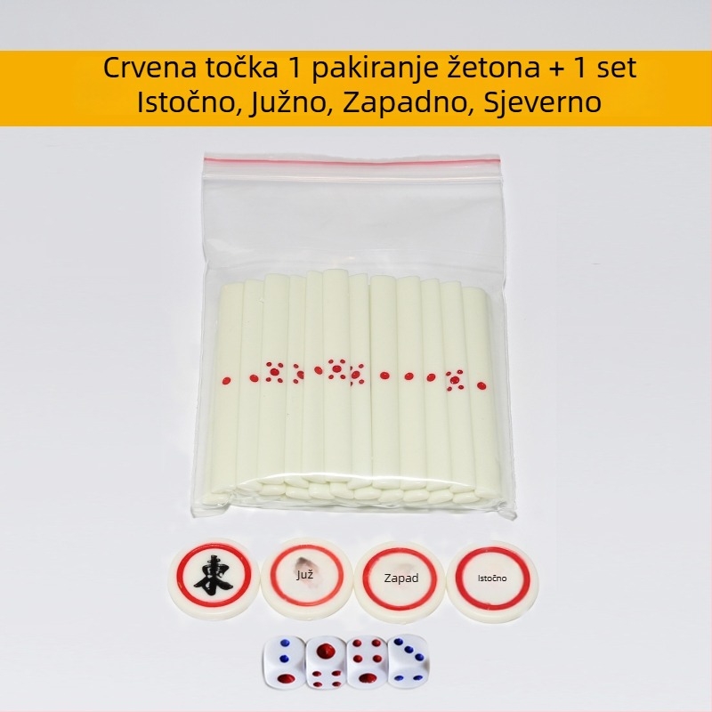 Čip štapić za mahjong stolove i automatske mahjong mašine – 1 komad, materijal: drugi