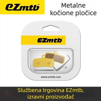 EZmtb Metalna pločica kočnice za planinske i cestovne bicikle MT200ZEER9170RED CODEGUIDE