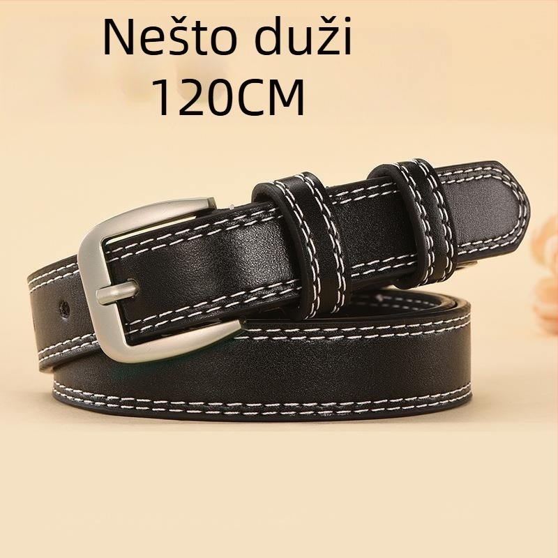 Damski tanki dekorativni pojas za traperice (Materijal: drugi; Kopča: legura; Otvaranje: kopča s iglom; Širina: tanka (<2 cm); Stil: elegantan, lagani luksuz)
