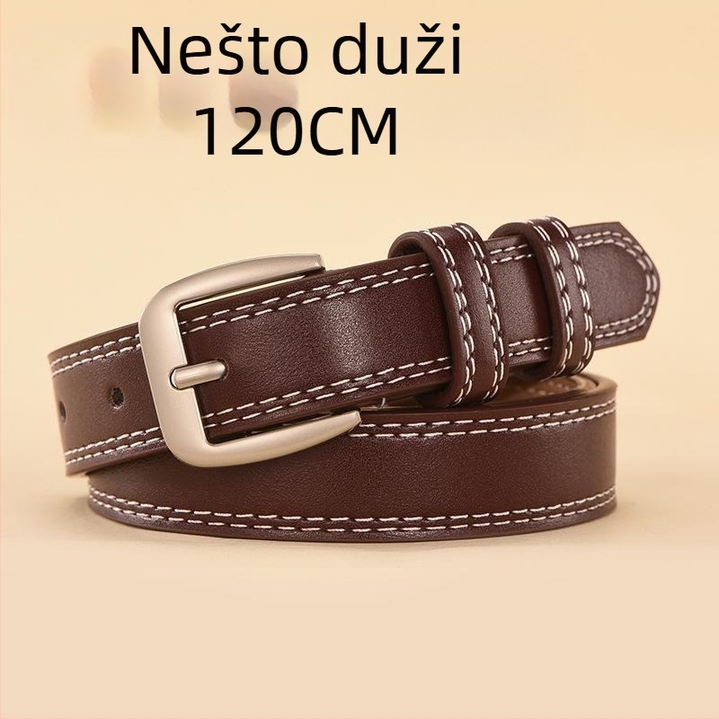 Damski tanki dekorativni pojas za traperice (Materijal: drugi; Kopča: legura; Otvaranje: kopča s iglom; Širina: tanka (<2 cm); Stil: elegantan, lagani luksuz)