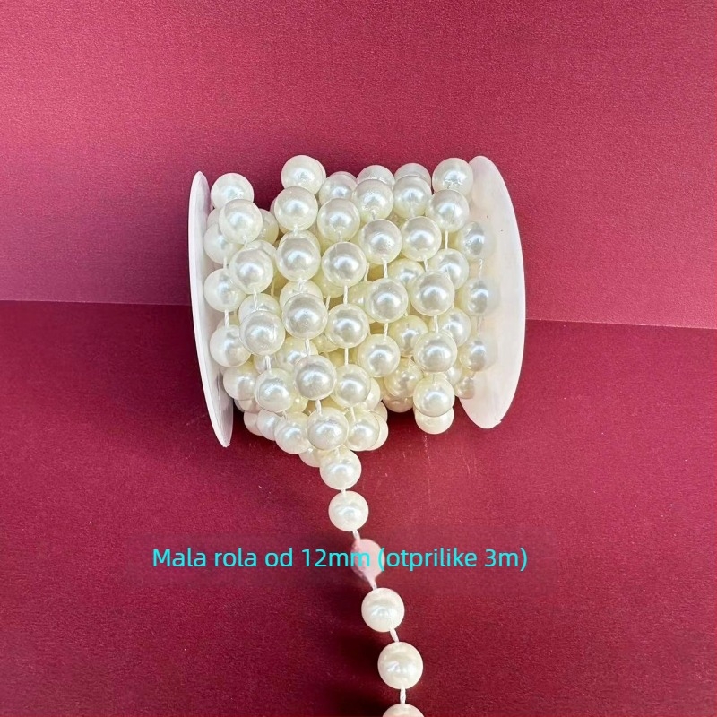 Perlena lančana zavjesa za svadbenu dekoraciju | plastične/smolne perle | elektroplating | Hongsheng marka | proljeće 2023