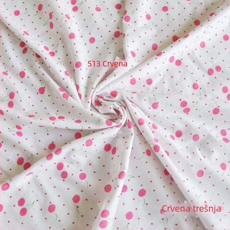 Navlaka za pokrivač od čistog pamuka, cvjetni uzorak, digitalni ispis, moderan minimalistički stil