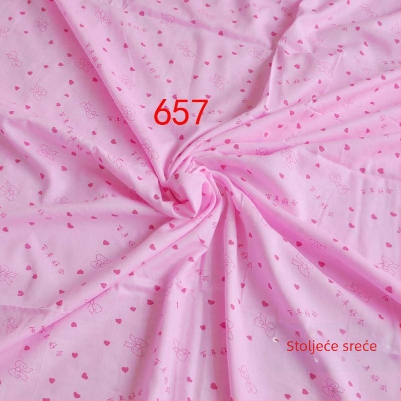 Navlaka za pokrivač od čistog pamuka, cvjetni uzorak, digitalni ispis, moderan minimalistički stil