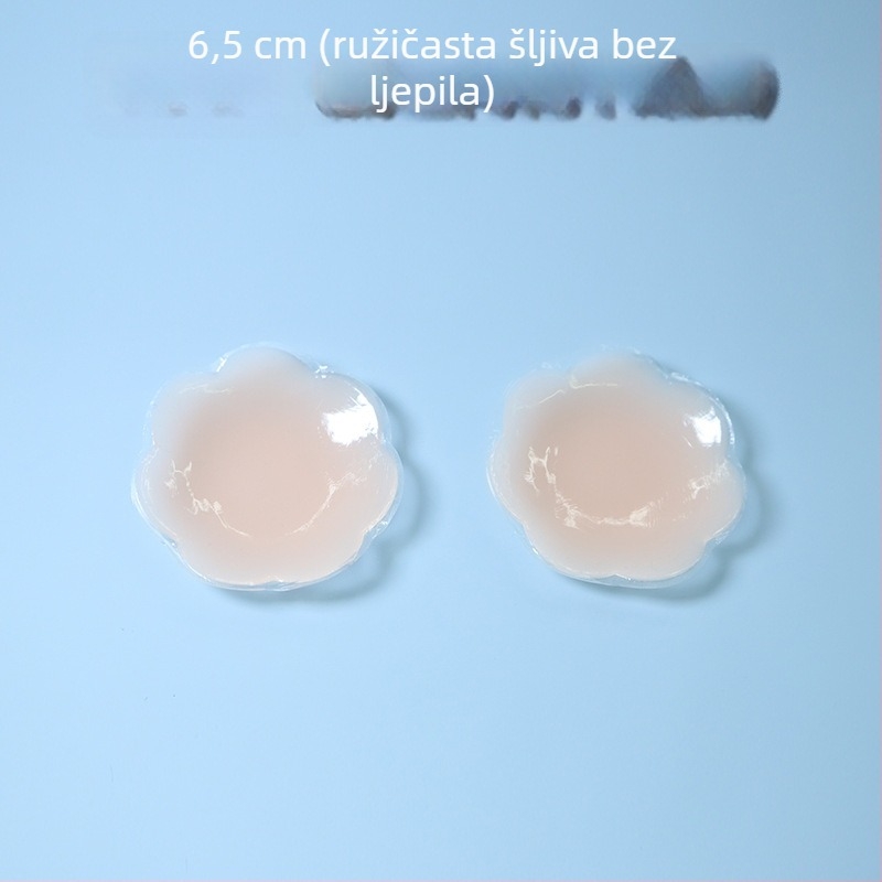 Nevidljive silikonske naljepnice za grudi za male grudi, push-up efekt, prozirni ulošci u grudnjak