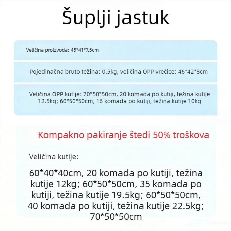 Jastuk za sjedenje od memorijske pjene, prozračan, za sve sezone, uredska namjena – ublažava bolove pri duljem sjedenju