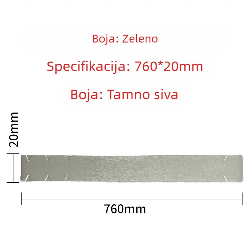 Trake za zaštitu rubova pickleball reketa — otporne na trošenje, zaštita od ljuštenja boje, PU materijal; Brend Custom-made; Prikladni sport Tenis