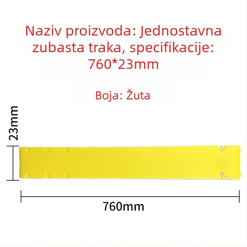 Trake za zaštitu rubova pickleball reketa — otporne na trošenje, zaštita od ljuštenja boje, PU materijal; Brend Custom-made; Prikladni sport Tenis