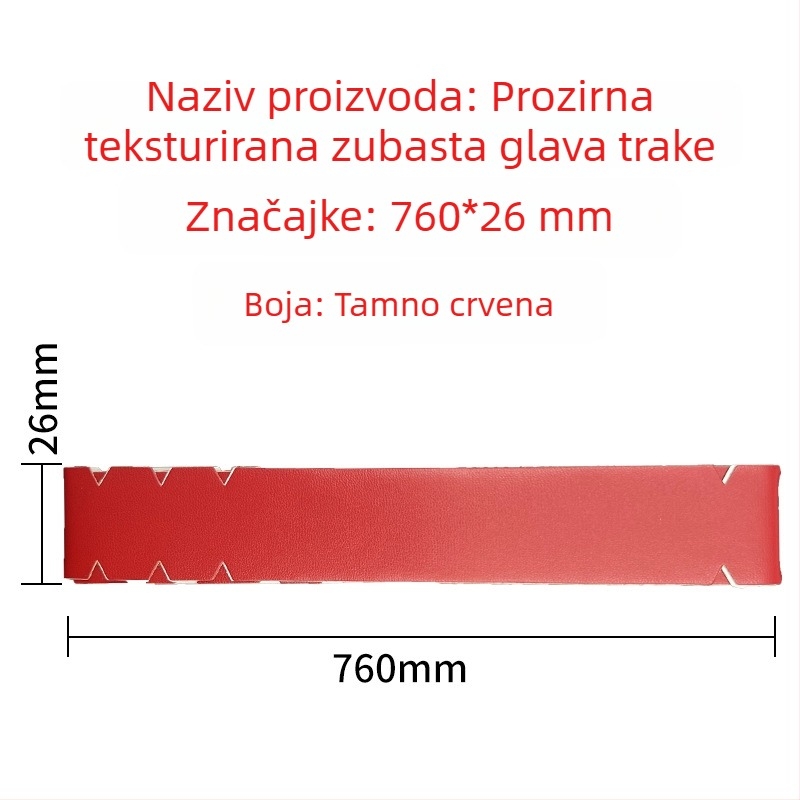 Trake za zaštitu rubova pickleball reketa — otporne na trošenje, zaštita od ljuštenja boje, PU materijal; Brend Custom-made; Prikladni sport Tenis