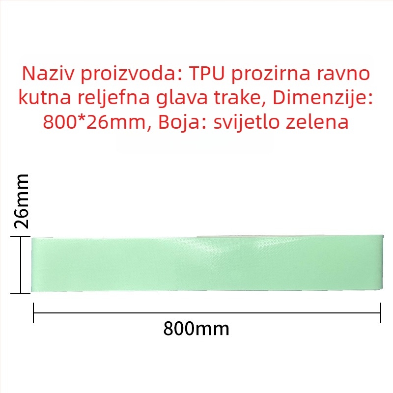 Trake za zaštitu rubova pickleball reketa — otporne na trošenje, zaštita od ljuštenja boje, PU materijal; Brend Custom-made; Prikladni sport Tenis