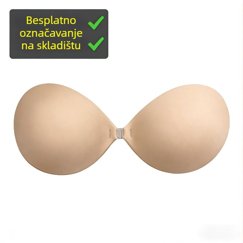 Silikonske pločice za grudi — nevidljive, prozračne, ultra-tanke, s okruglim oblikom bradavice; podrijetlo: Shantou.