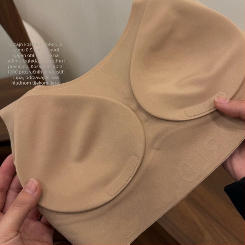 Wrap grudnjak/tube top – najlon, tanke oblikovane šalice, skupljanje, bešumni stražnji dio, podrijetlo Zhejiang