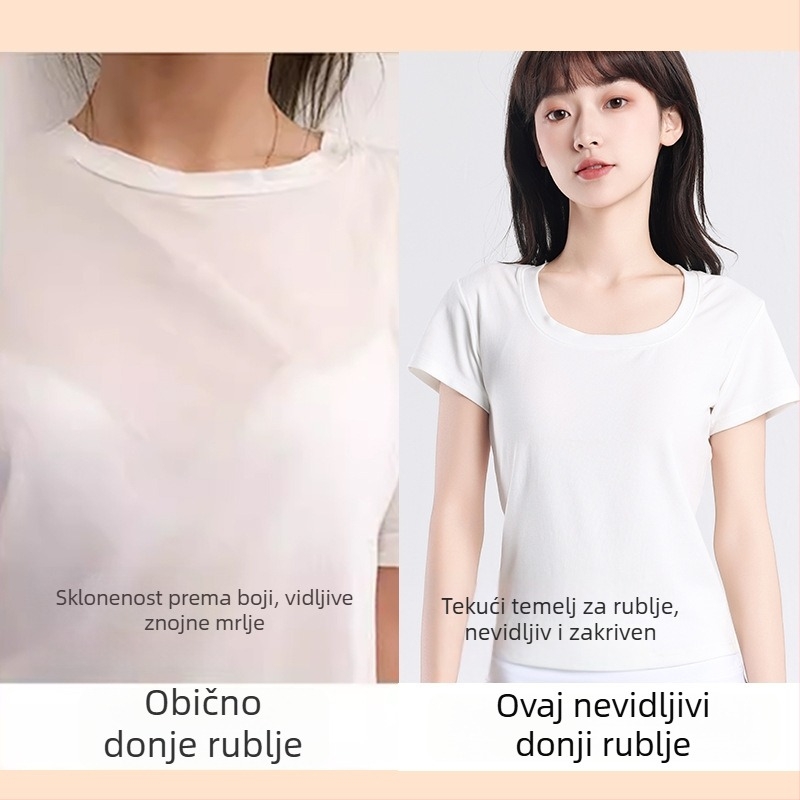 Grudnjak za tinejdžere uz školsku uniformu, bezšiven, prozračan, podizanje leđa, najlon, pune čašice, tanko oblikovane čašice, bez čeličnog prstena, fiksni dvostruki remeni, uzrast 12–16 godina